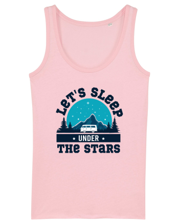 Let's Sleep Under the Stars Cotton Pink