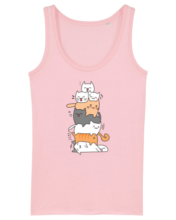 O grămadă de pisicuțe Cotton Pink
