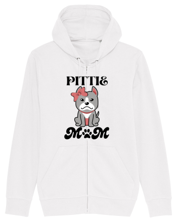 Pittie Mom White