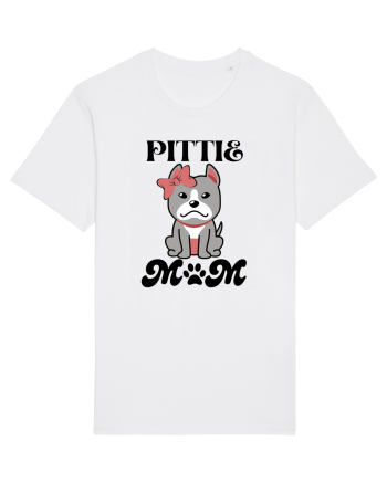 Pittie Mom White
