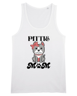 Pittie Mom Maiou Bărbat Runs
