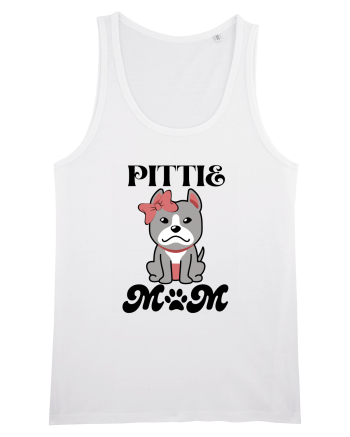 Pittie Mom White