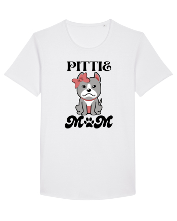 Pittie Mom White