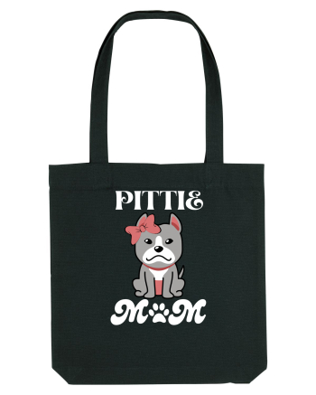 Pittie Mom Black