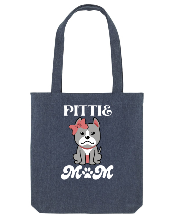Pittie Mom Midnight Blue