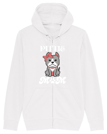 Pittie Mom White