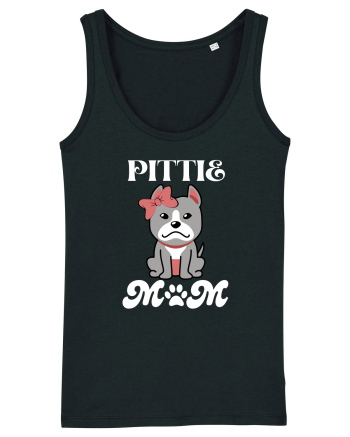Pittie Mom Black