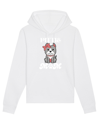 Pittie Mom White