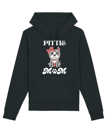 Pittie Mom Black