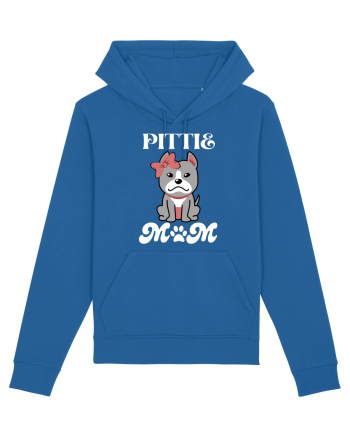 Pittie Mom Royal Blue