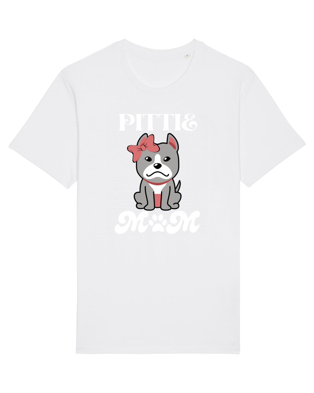 Tricou mânecă scurtă Unisex Rocker White