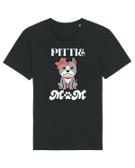 Pittie Mom Tricou mânecă scurtă Unisex Rocker