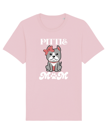 Pittie Mom Cotton Pink