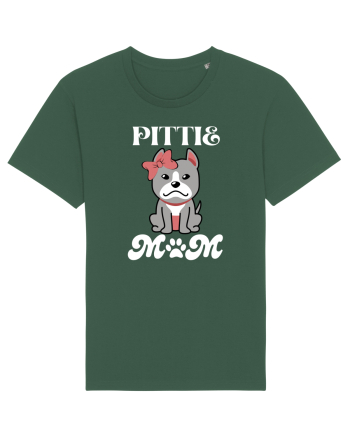 Pittie Mom Bottle Green