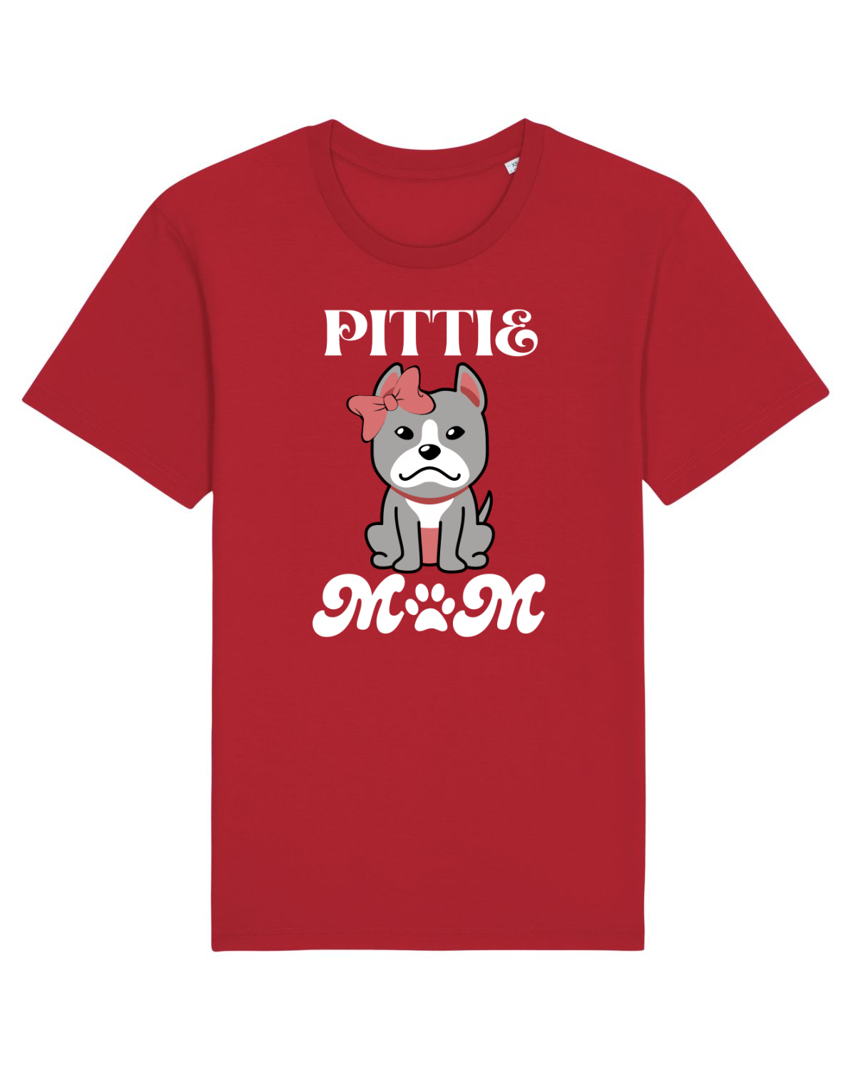 Tricou mânecă scurtă Unisex Rocker Red