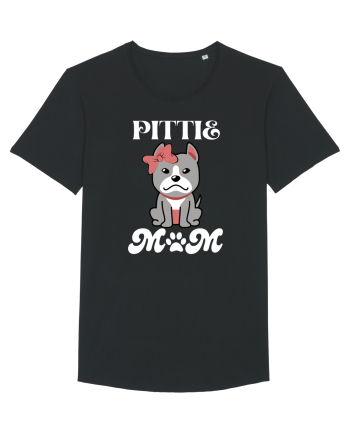 Pittie Mom Black