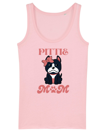 Pittie Mom Cotton Pink