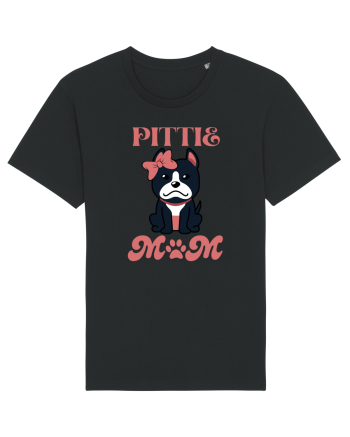 Pittie Mom Black