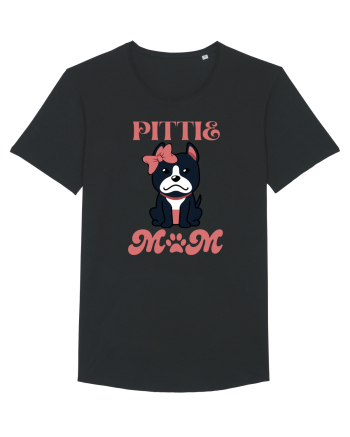 Pittie Mom Black
