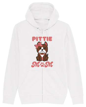 Pittie Mom White