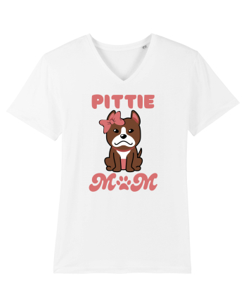 Pittie Mom White