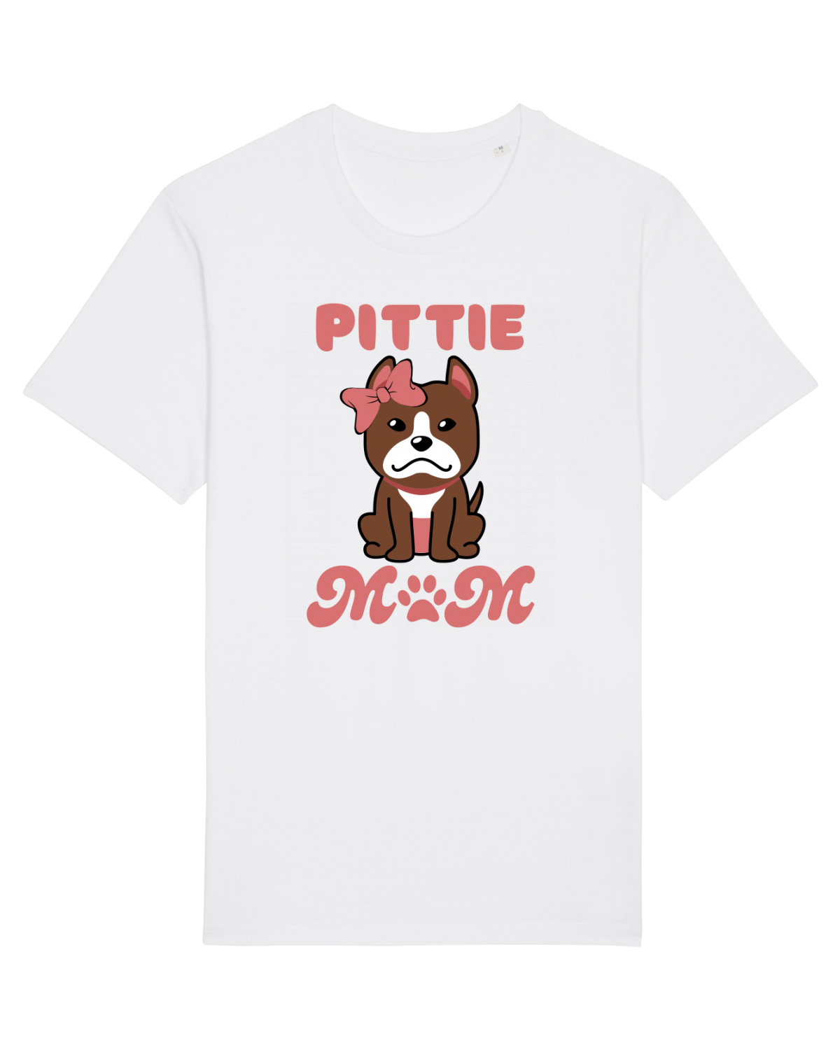 Tricou mânecă scurtă Unisex Rocker White