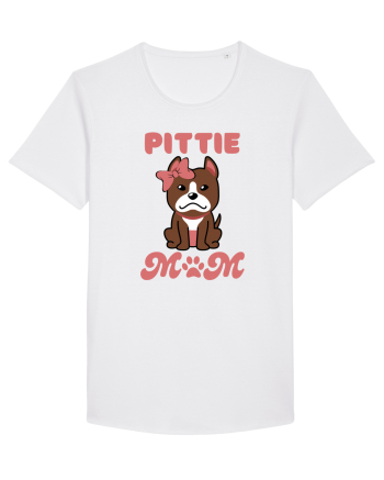 Pittie Mom White