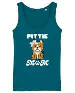 Pittie Mom Maiou Damă Dreamer