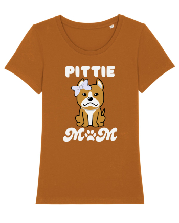 Pittie Mom Roasted Orange