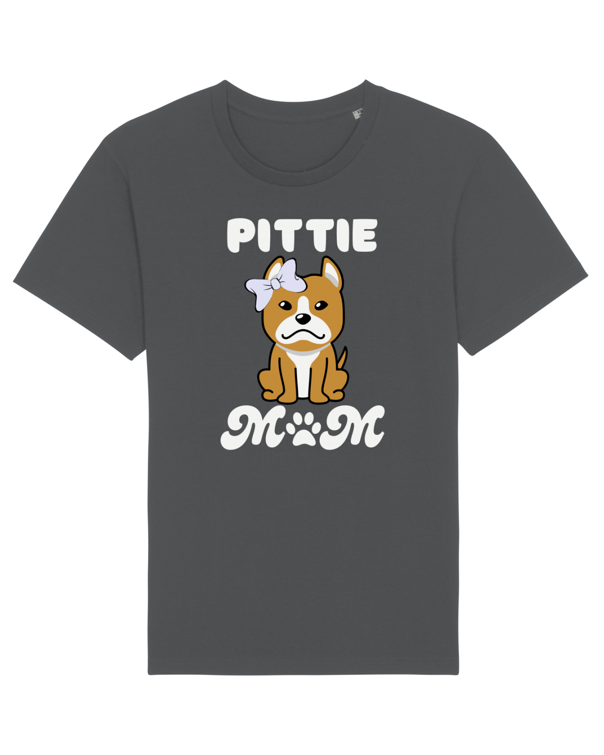 Tricou mânecă scurtă Unisex Rocker Anthracite