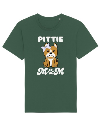 Pittie Mom Bottle Green