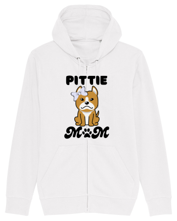Pittie Mom White