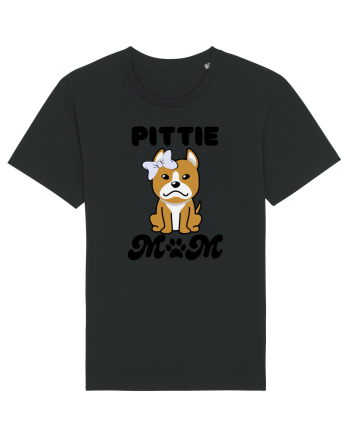 Pittie Mom Black