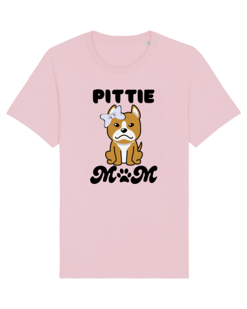 Pittie Mom Cotton Pink