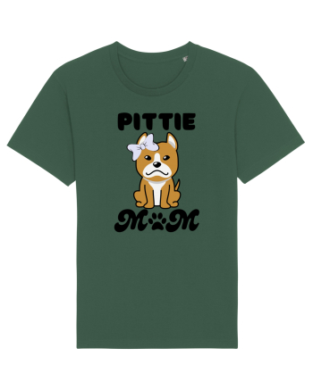 Pittie Mom Bottle Green