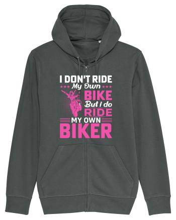 I don't ride my own bike but I do ride my own biker Anthracite