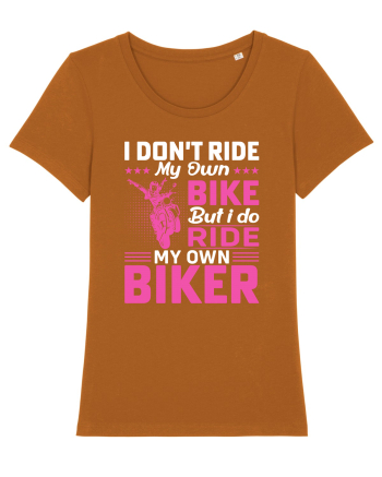 I don't ride my own bike but I do ride my own biker Roasted Orange