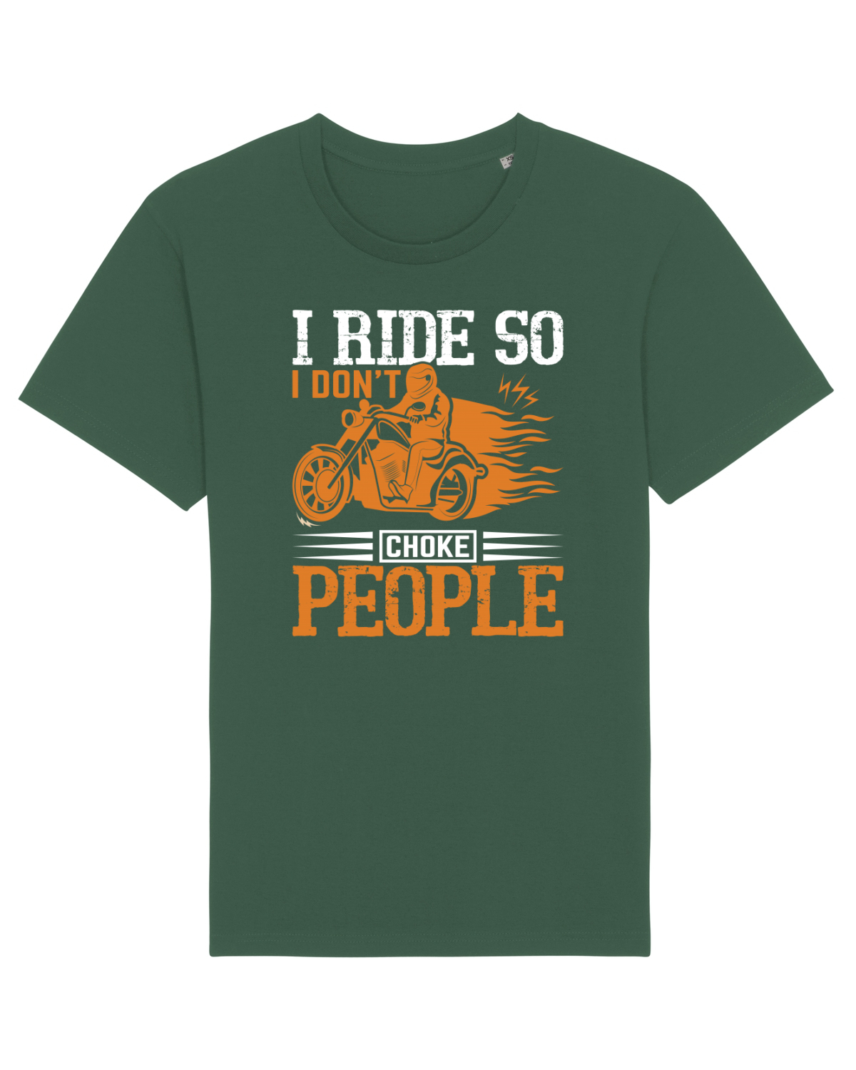 Tricou mânecă scurtă Unisex Rocker Bottle Green