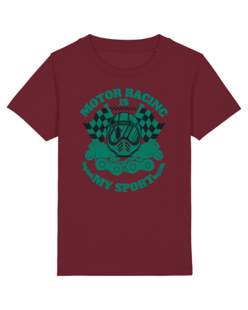 Motor Racing Is My Sport Burgundy