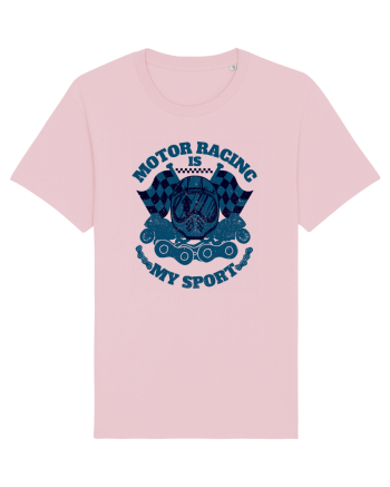 Motor Racing Is My Sport Cotton Pink