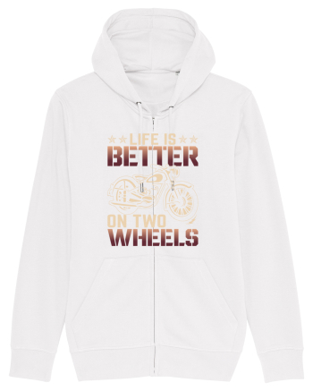 Life is better on two wheels White