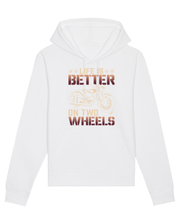 Life is better on two wheels White