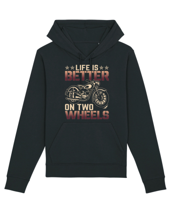 Life is better on two wheels Black