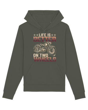 Life is better on two wheels Khaki