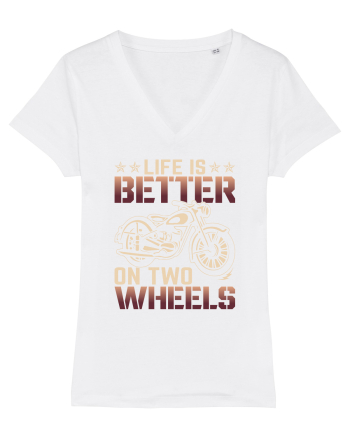 Life is better on two wheels White