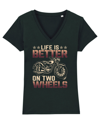 Life is better on two wheels Black