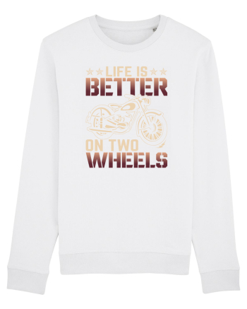 Life is better on two wheels White