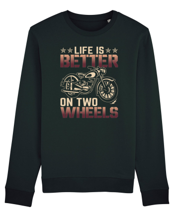 Life is better on two wheels Black