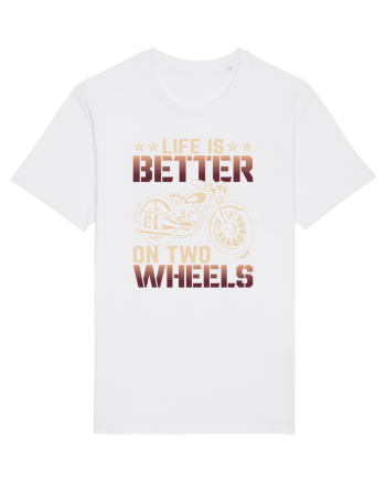 Life is better on two wheels White