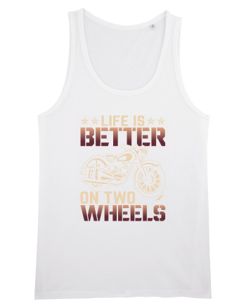 Life is better on two wheels White